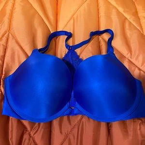 Victoria’s Secret PINK racer back blue bra 34 d
